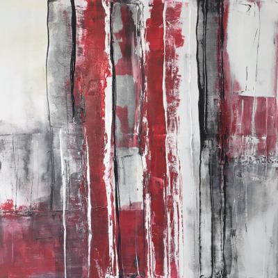 Werk 18 Acryl auf Leinwand 80x80cm