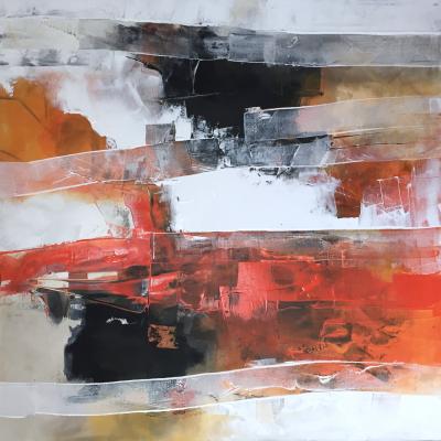 Werk10 Acryl auf Leinwand 100x100cm