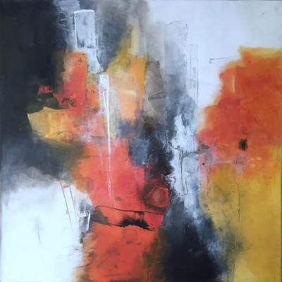 Werk19 Acryl auf Leinwand 100x100cm