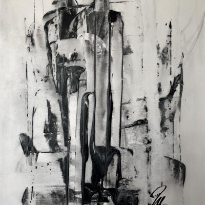 Werk 11 Acryl auf Leinwand 60x80cm