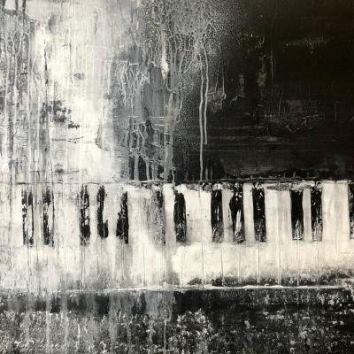 Werk 25 Acryl auf Leinwand 60x80cm