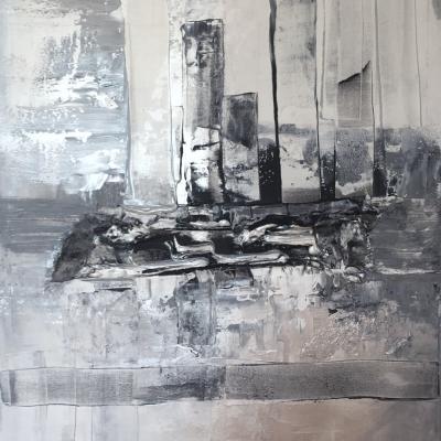 Werk 22 Acryl auf Leinwand 80x100cm