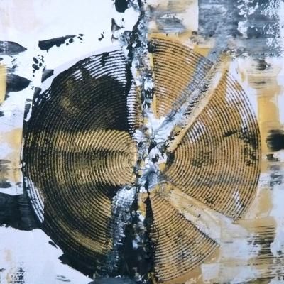 Werk07 Acryl auf Leinwand 80x80cm